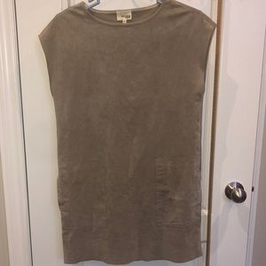 Wilfred Free suede one piece tunic